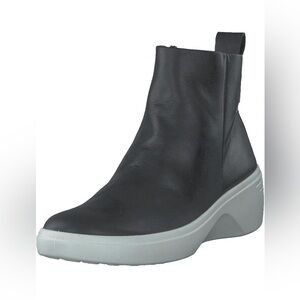Ecco leather bootie boots Women’s 10-10.5 EU41